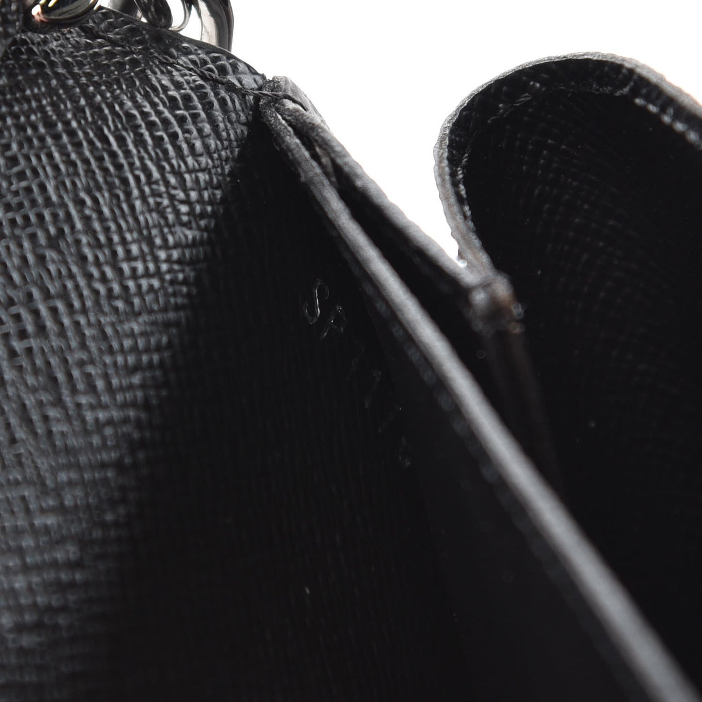 Calfskin Monogram Twist Chain Wallet