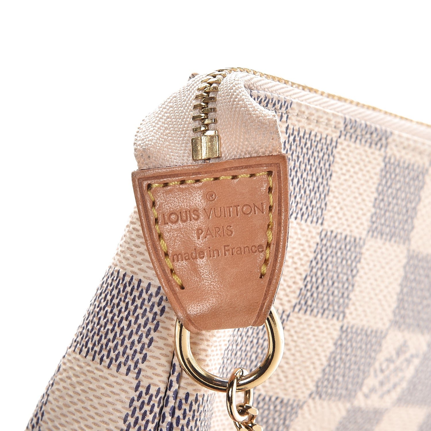 Louis Vuitton Damier Azur Mini Pochette Accessories 6 of 8