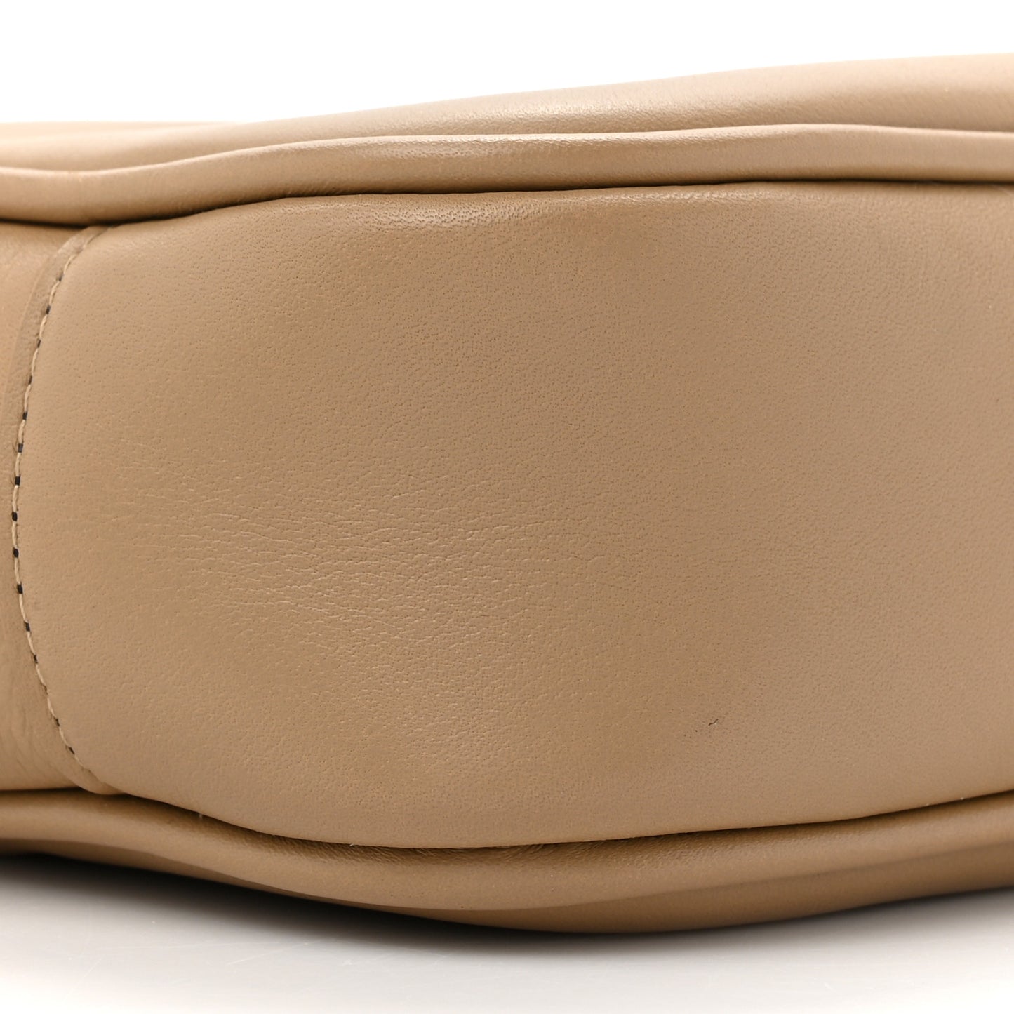 Nappa Monogram Blogger Bag Deep Beige