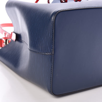 Louis Vuitton Epi Neonoe Indigo Coquelicot 8 of 9