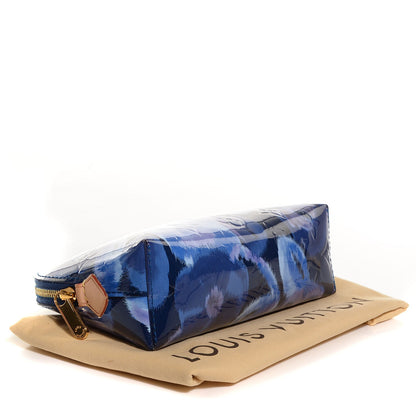 Louis Vuitton Vernis Ikat Cosmetic Pouch Grand Blue 4 of 7