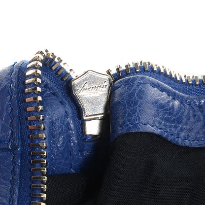 Balenciaga Agneau Giant 12 Silver Hardware Work Bleut Bleu Glacier 5 of 12