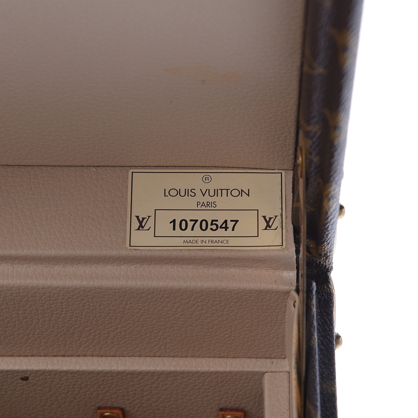 Monogram Boite Flacons Beauty Train Trunk Case