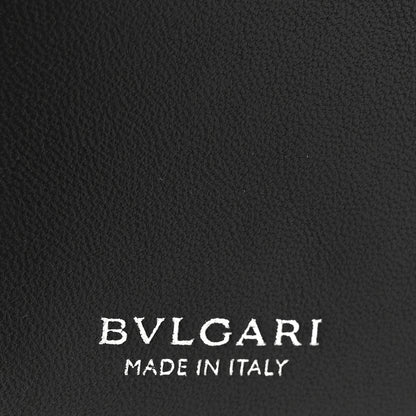Bulgari Patent Calfskin Serpenti Forever Card Case Blue 7 of 7