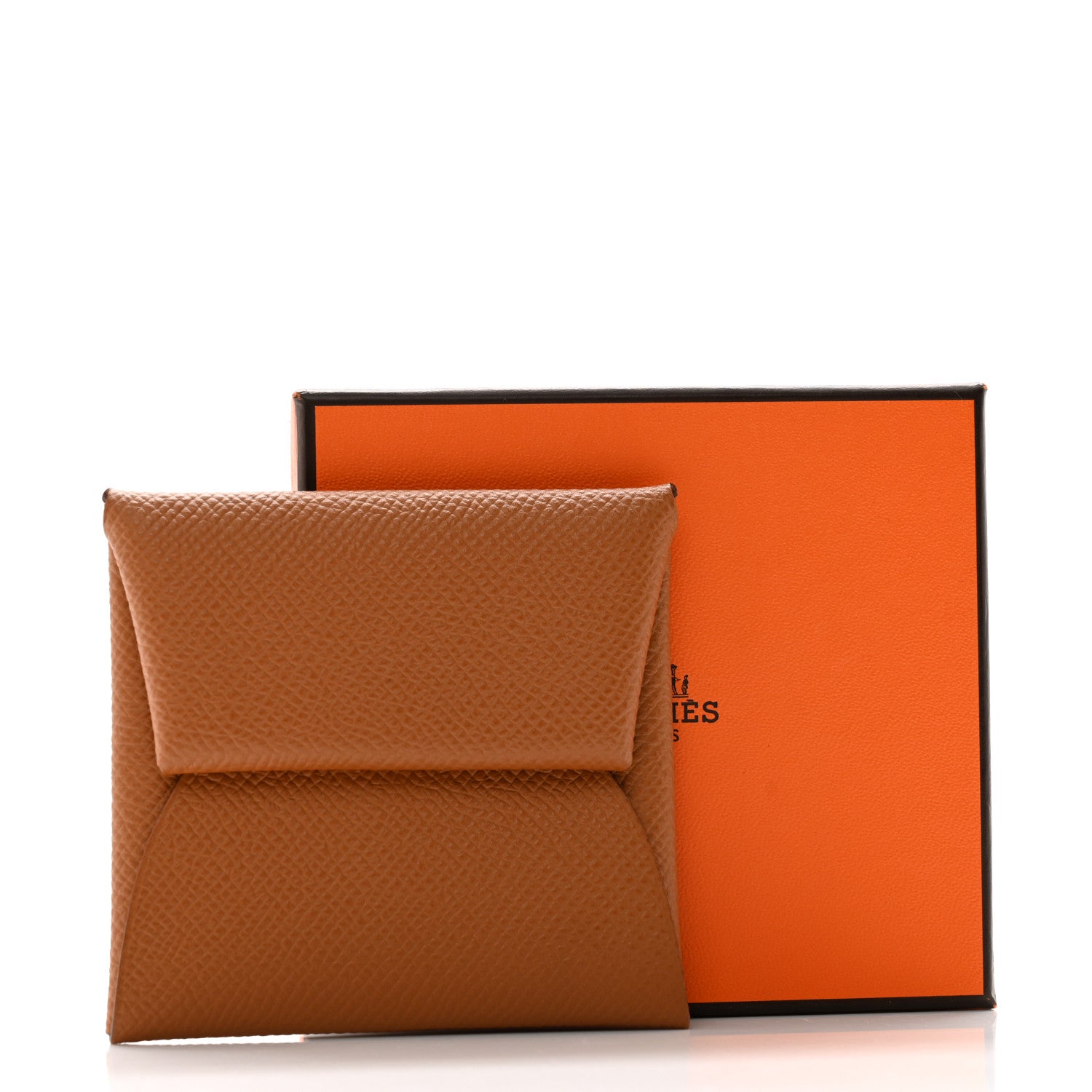 Hermes Epsom Bastia Coin Purse Gold 8 of 8