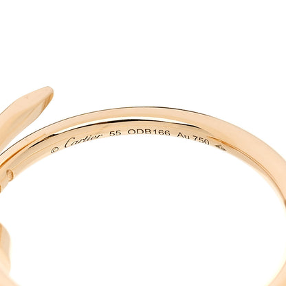 Cartier 18K Yellow Gold Small Juste Un Clou Ring 55 7.25 5 of 5