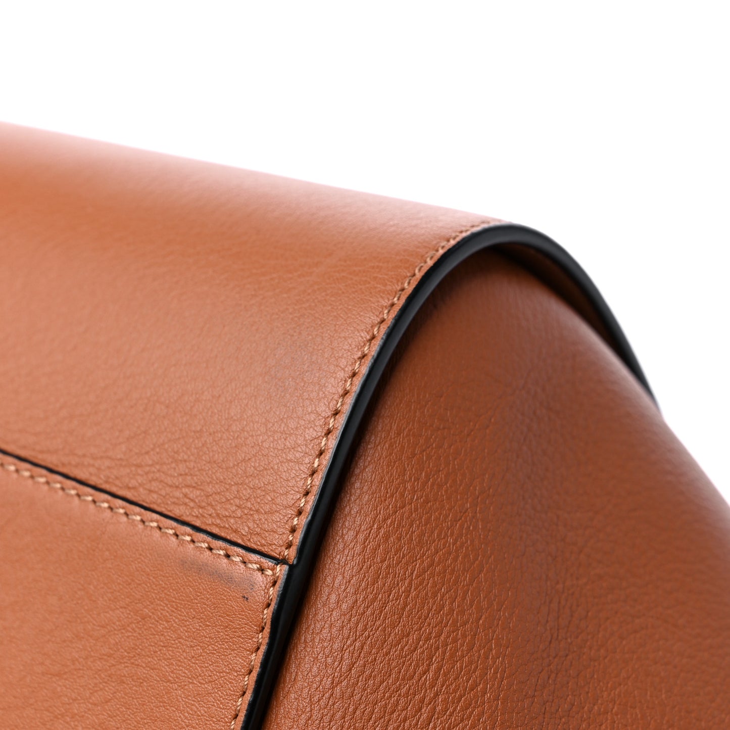 Calfskin Small Hammock Shoulder Bag Tan