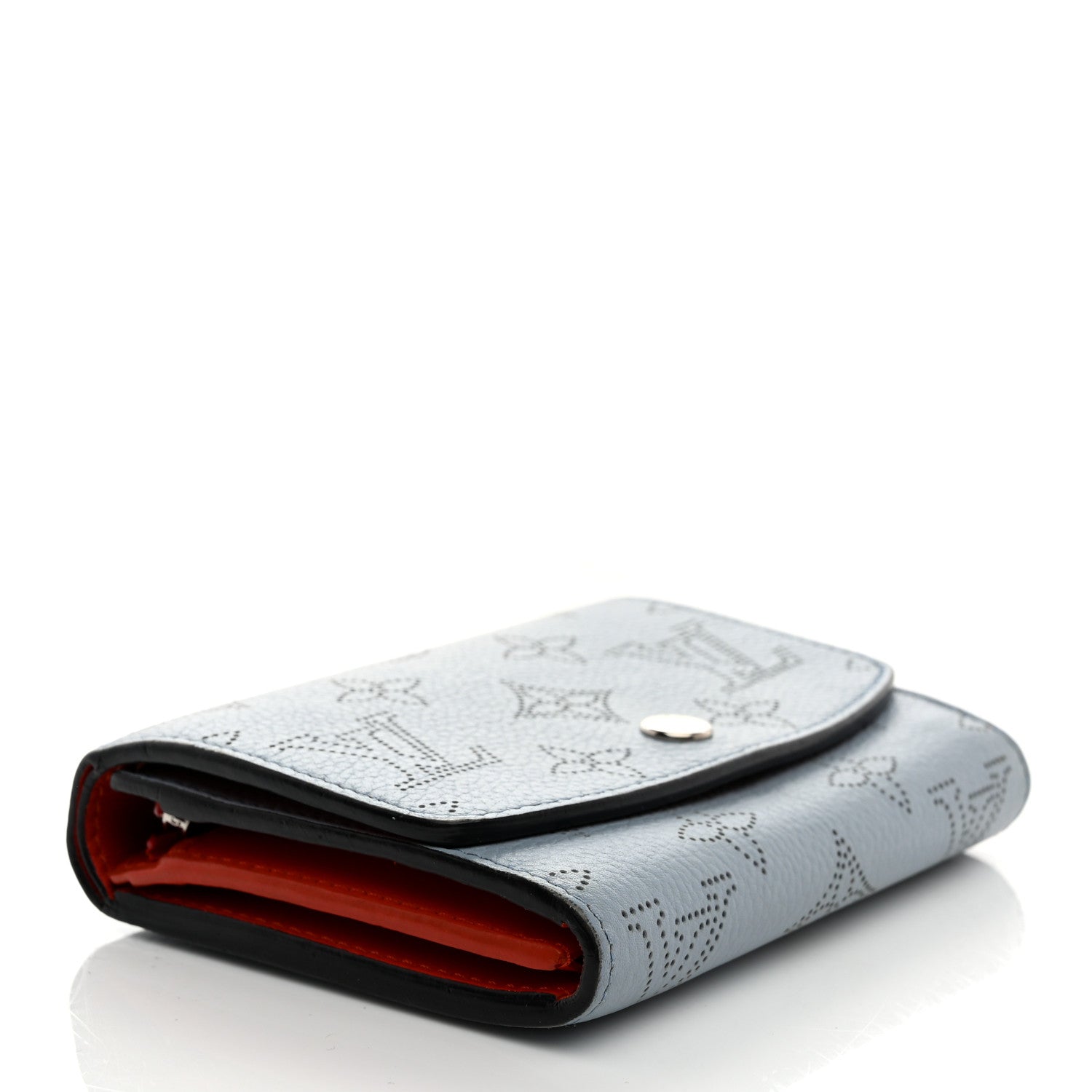 Louis Vuitton Mahina Iris Compact Wallet NM Blue Red 4 of 7