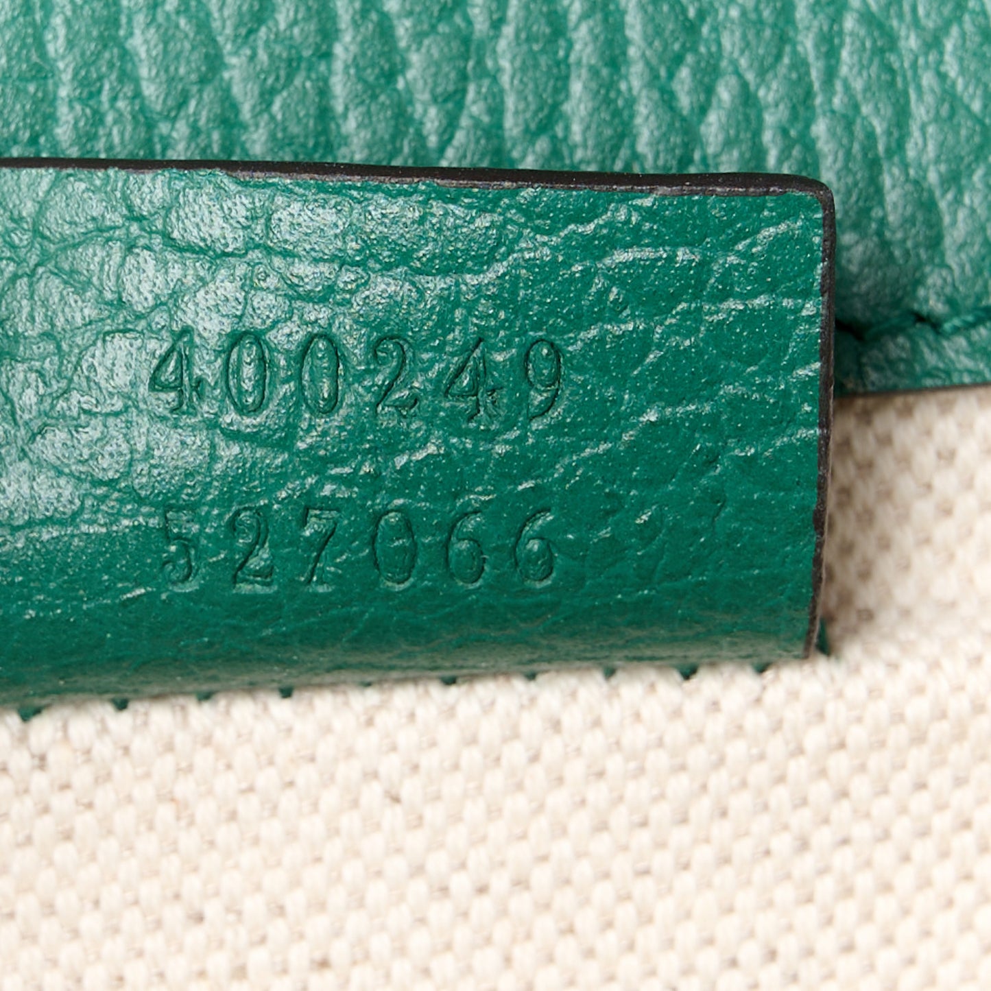 Pebbled Calfskin Small Dionysus Shoulder Bag Emerald