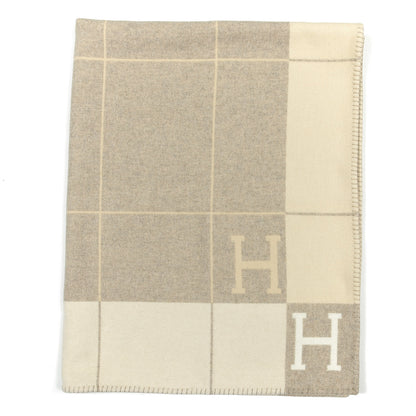 Hermes Wool Cashmere Avalon III Blanket Coco Camomille 1 of 3
