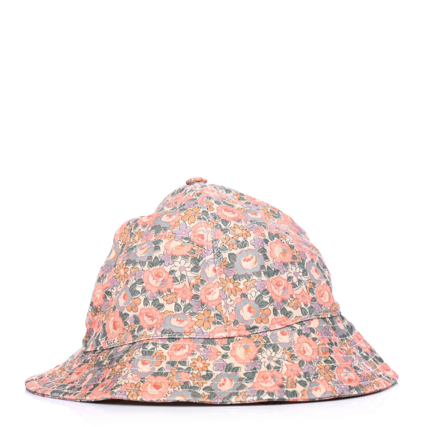 X LIBERTY OF LONDON Canvas Infinity Abbey Bucket Hat S Perfect Pink Ivory