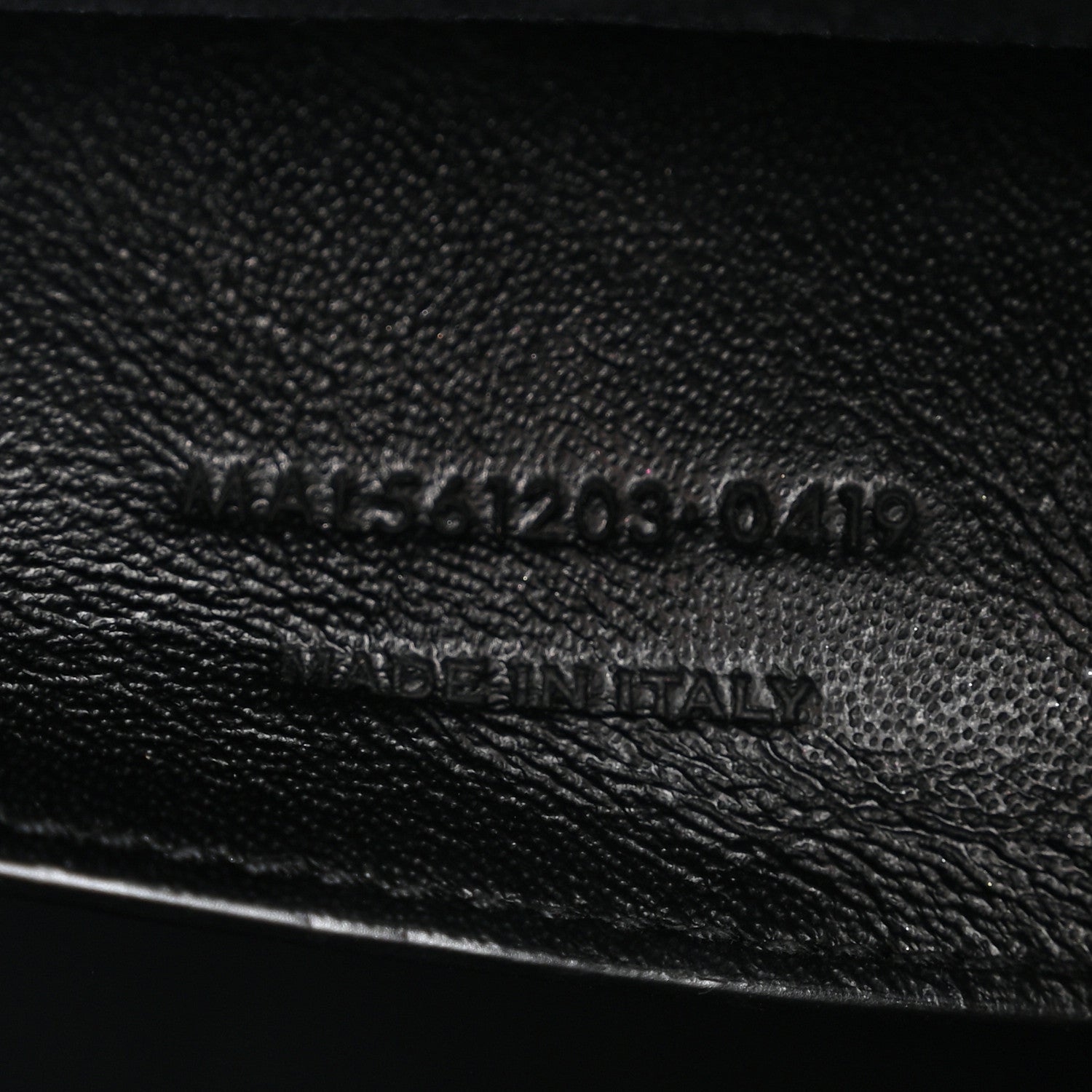 Saint Laurent SAINT LAURENT Shiny Calfskin Small Uptown Tote Black 7 of 10
