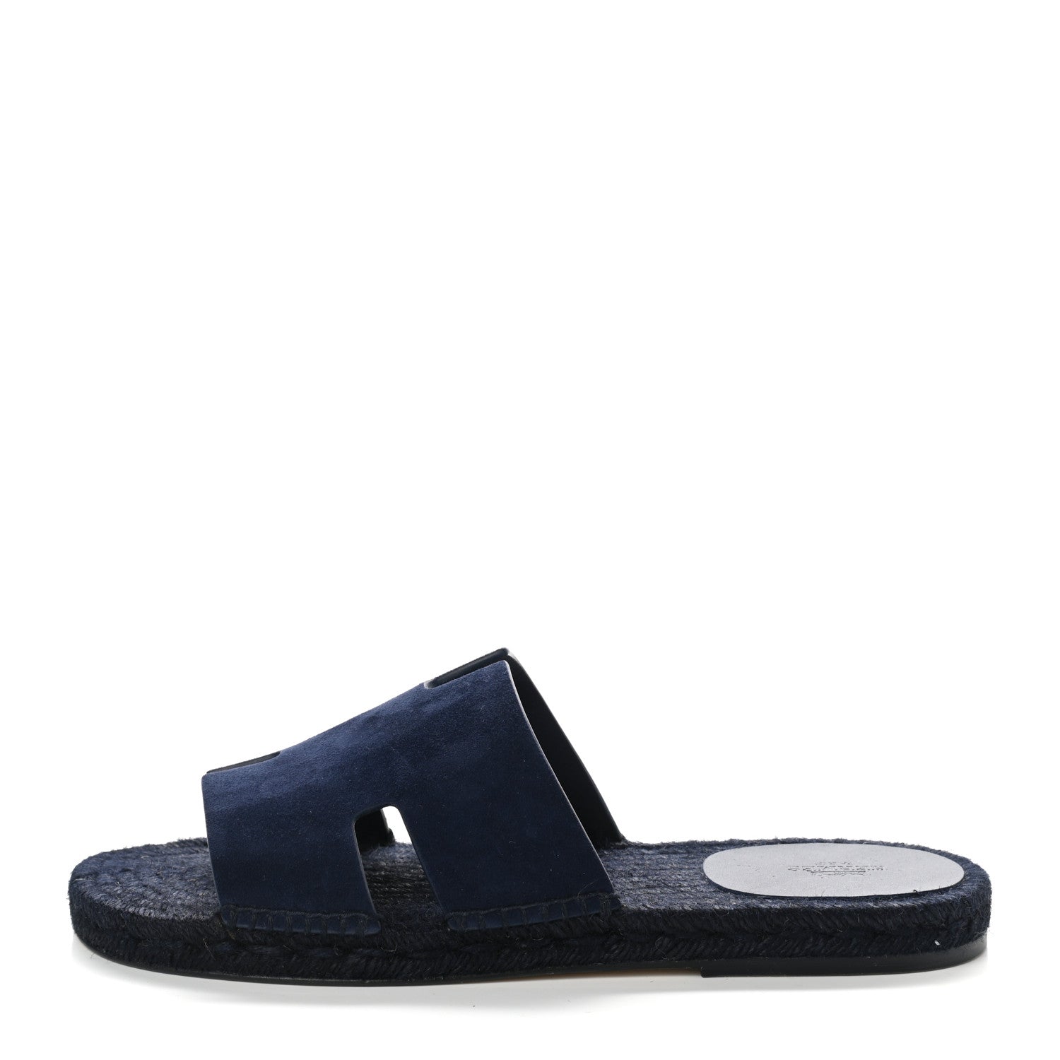 Hermes Calfskin Mens Antigua Espadrille Sandals 42 1 of 9