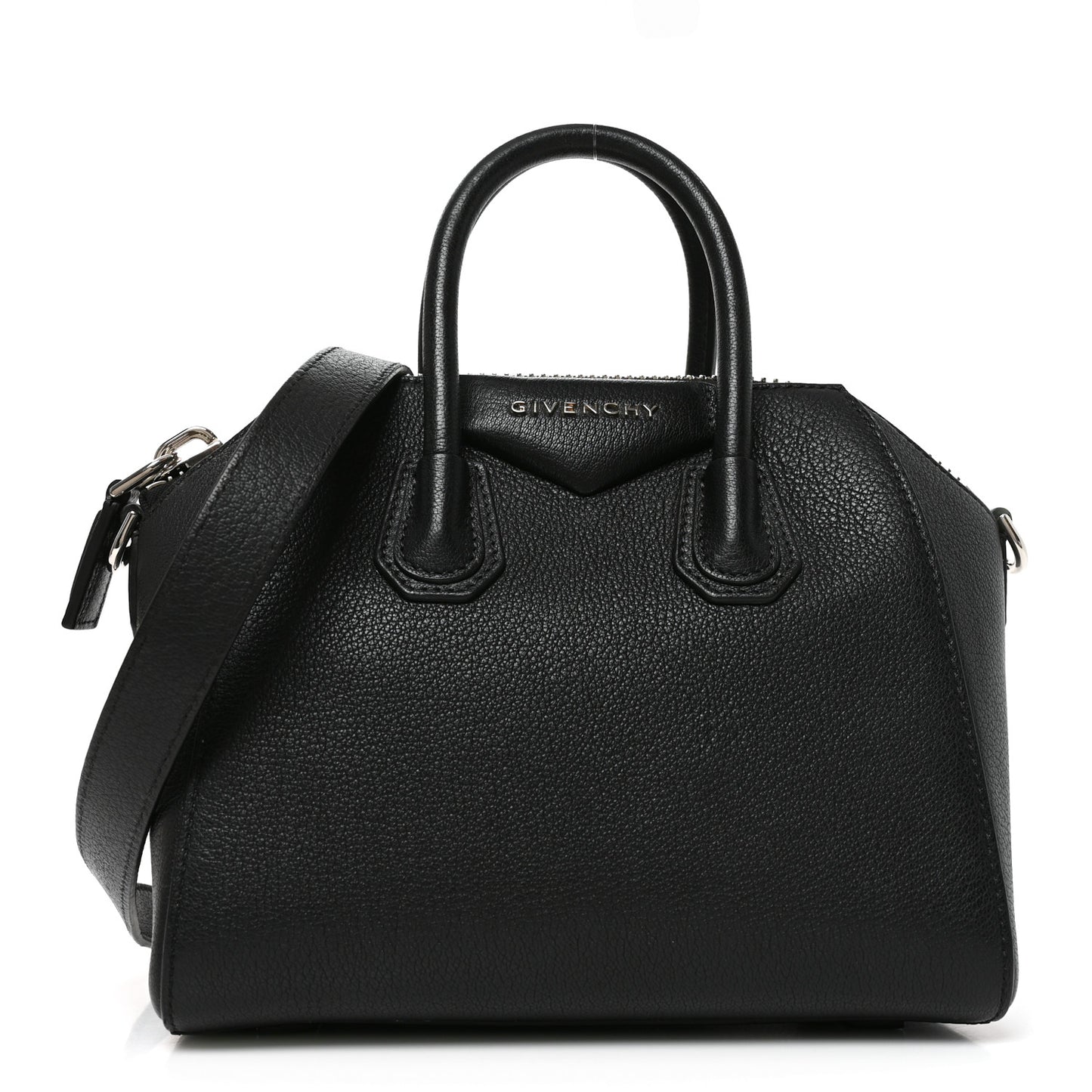 Sugar Goatskin Mini Antigona Black
