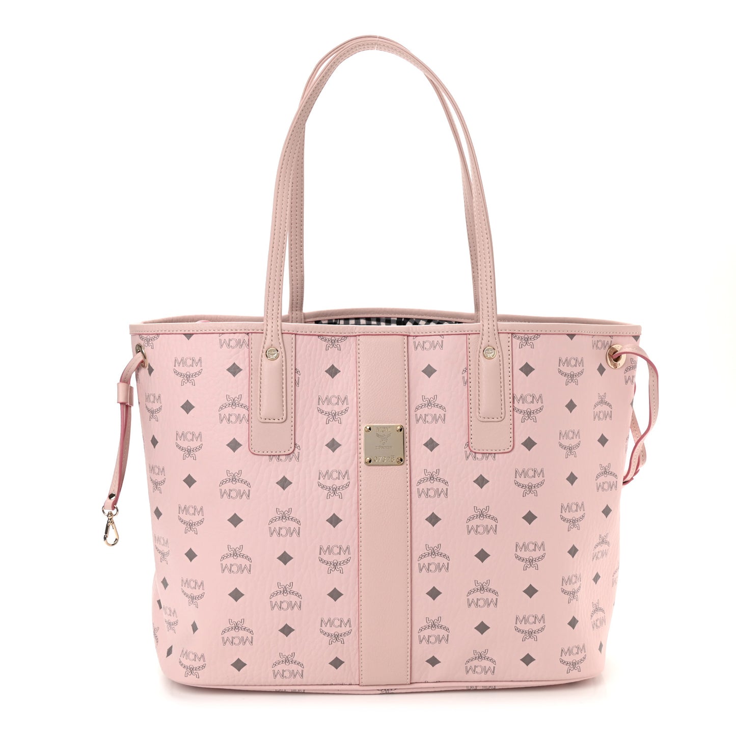 Visetos Medium Liz Reversible Shopper Tote Powder Pink