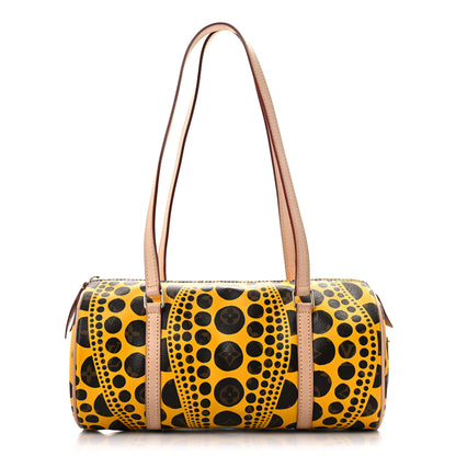 Louis Vuitton Monogram Kusama Pumpkin Dots Papillon 30 Yellow 1 of 11
