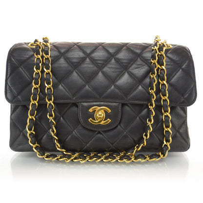 Chanel Lambskin Double Sided Medium Flap Black 1 of 9
