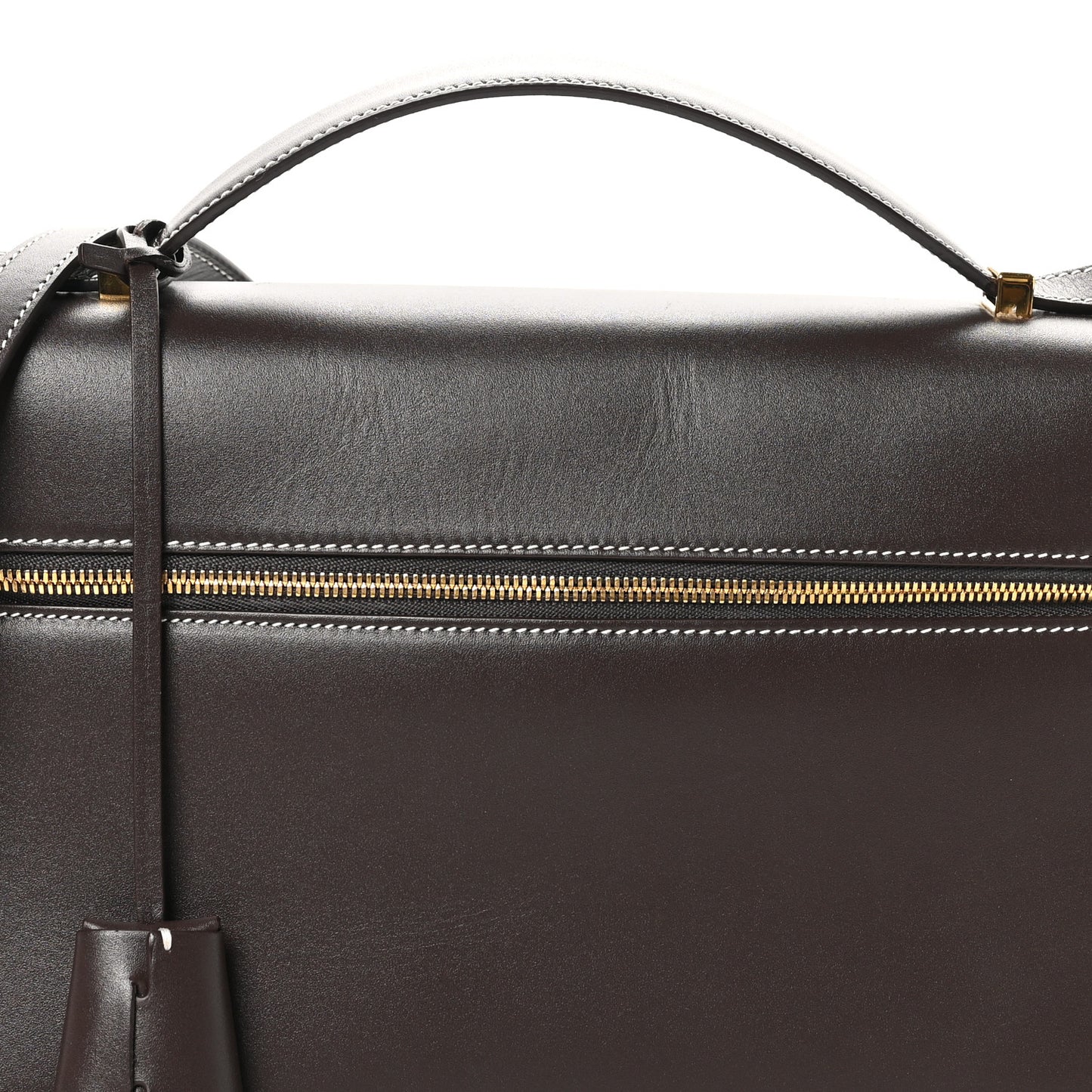 Smooth Calfskin Extra Bag L27 Dark Choco Licorice