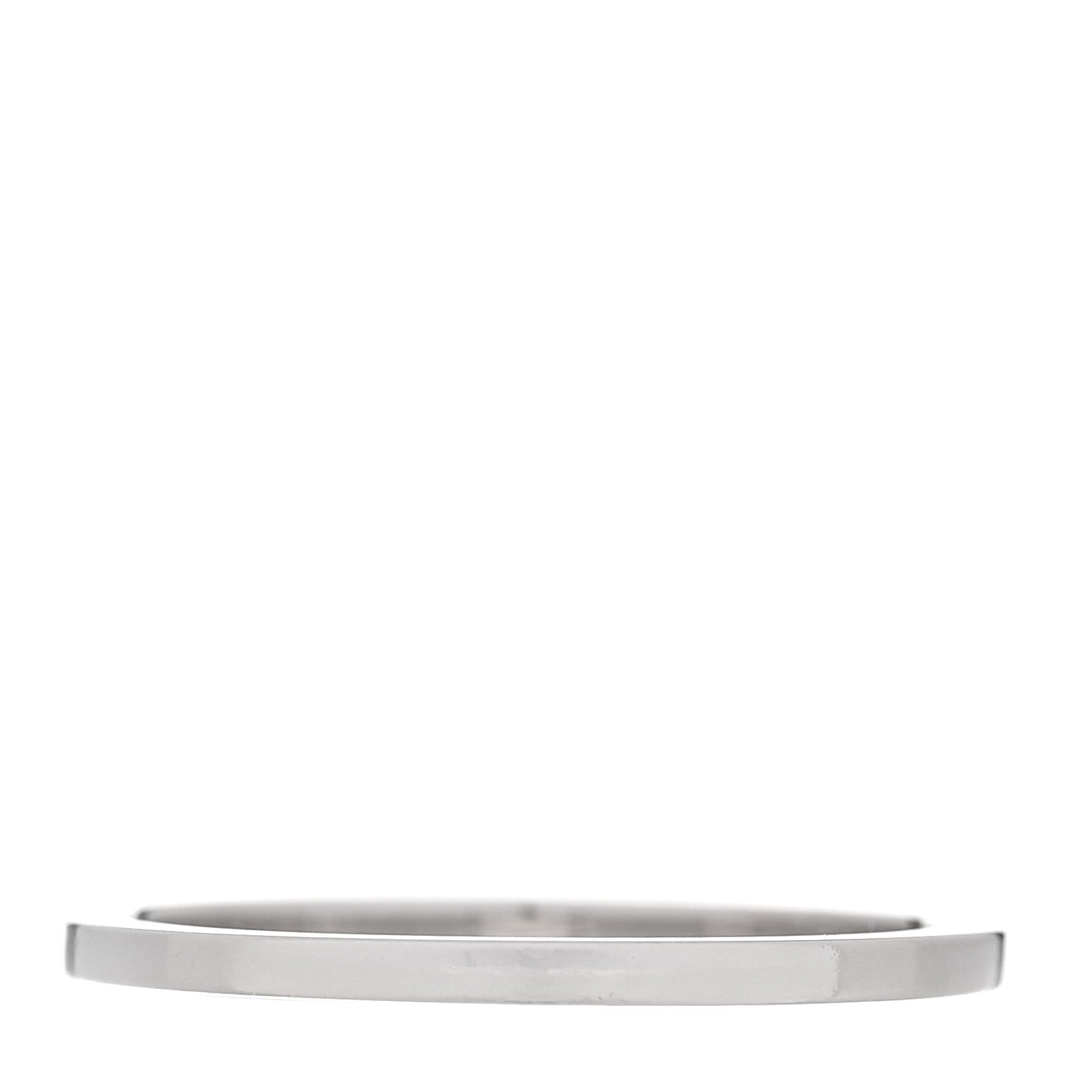 Tiffany Platinum Diamond .12ctw 1.3mm Novo Half Eternity Band Ring 53 6.5 3 of 4