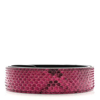 Louis Vuitton Snakeskin Calf Bandouliere Shoulder Strap Pink 2 of 5