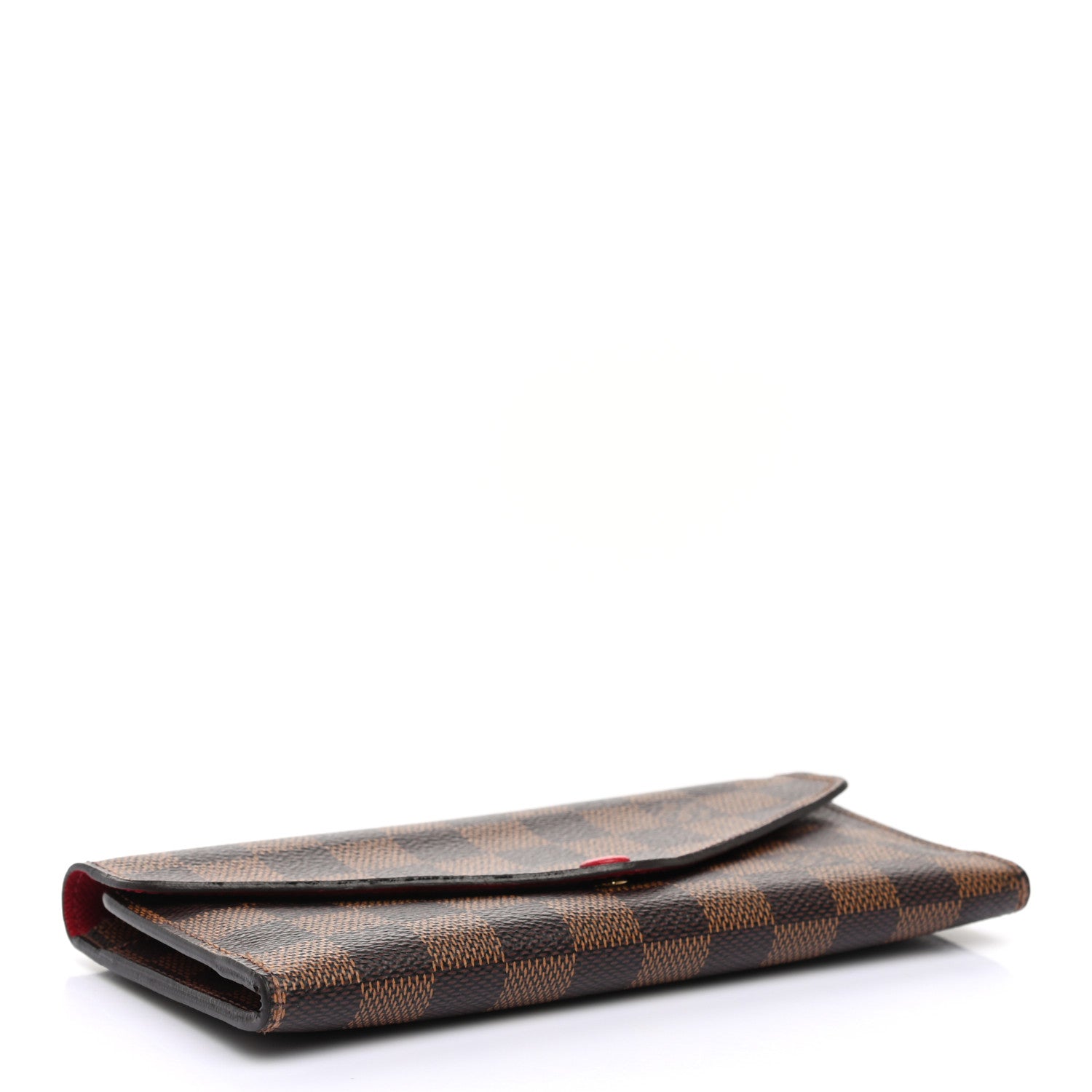 Louis Vuitton Damier Ebene Josephine Wallet Red 4 of 10