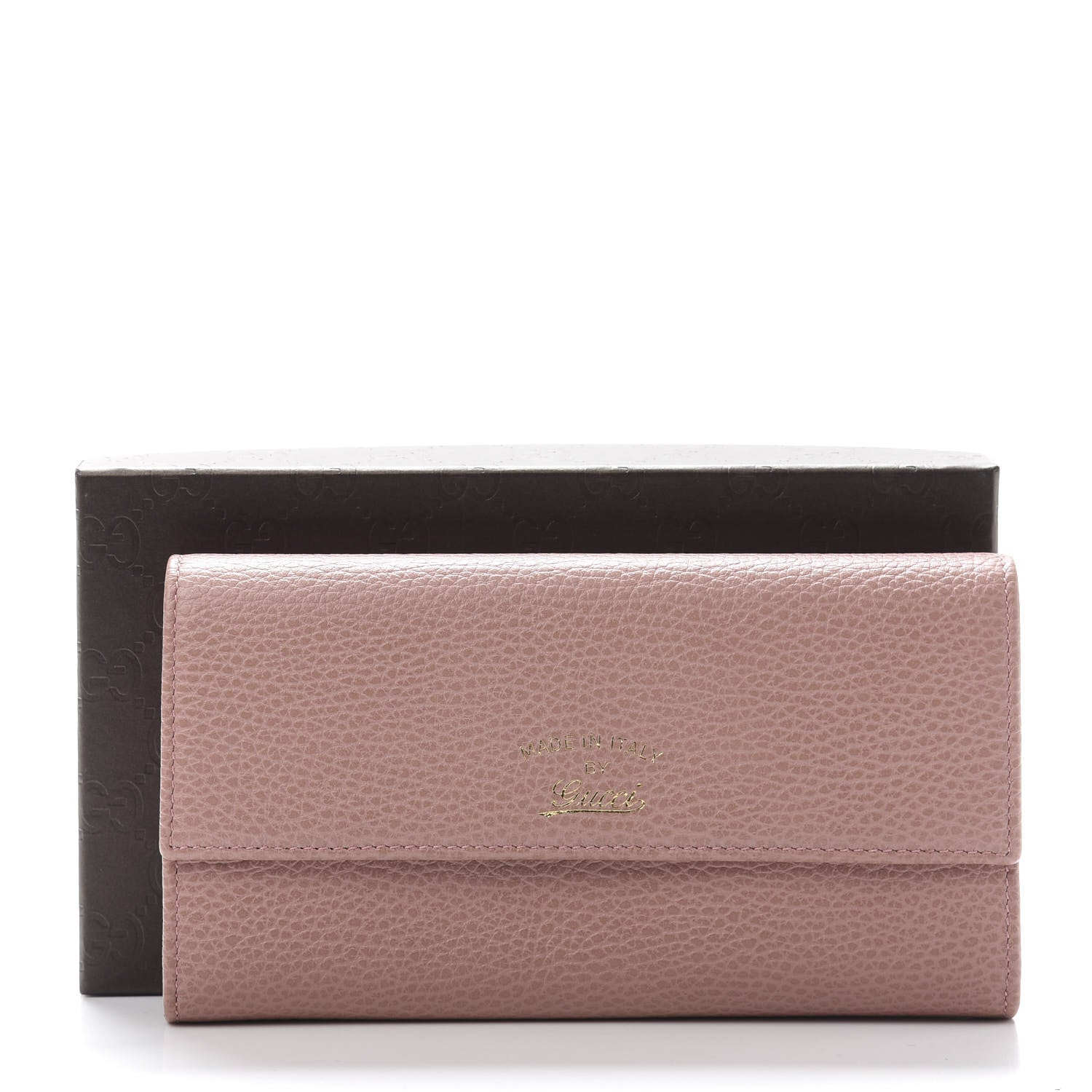 Gucci Dollar Calfskin Swing Continental Wallet Soft Pink 10 of 10