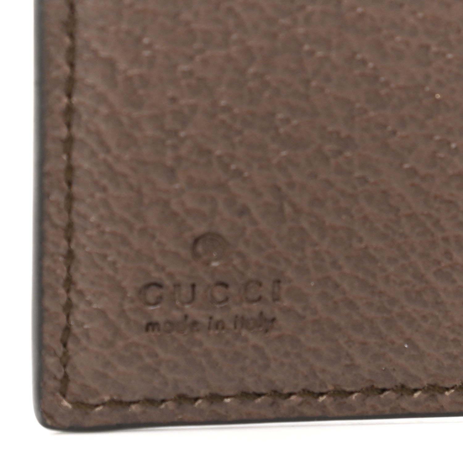 Gucci GG Supreme Monogram Web Ophidia French Flap Wallet Beige New Acero 7 of 8