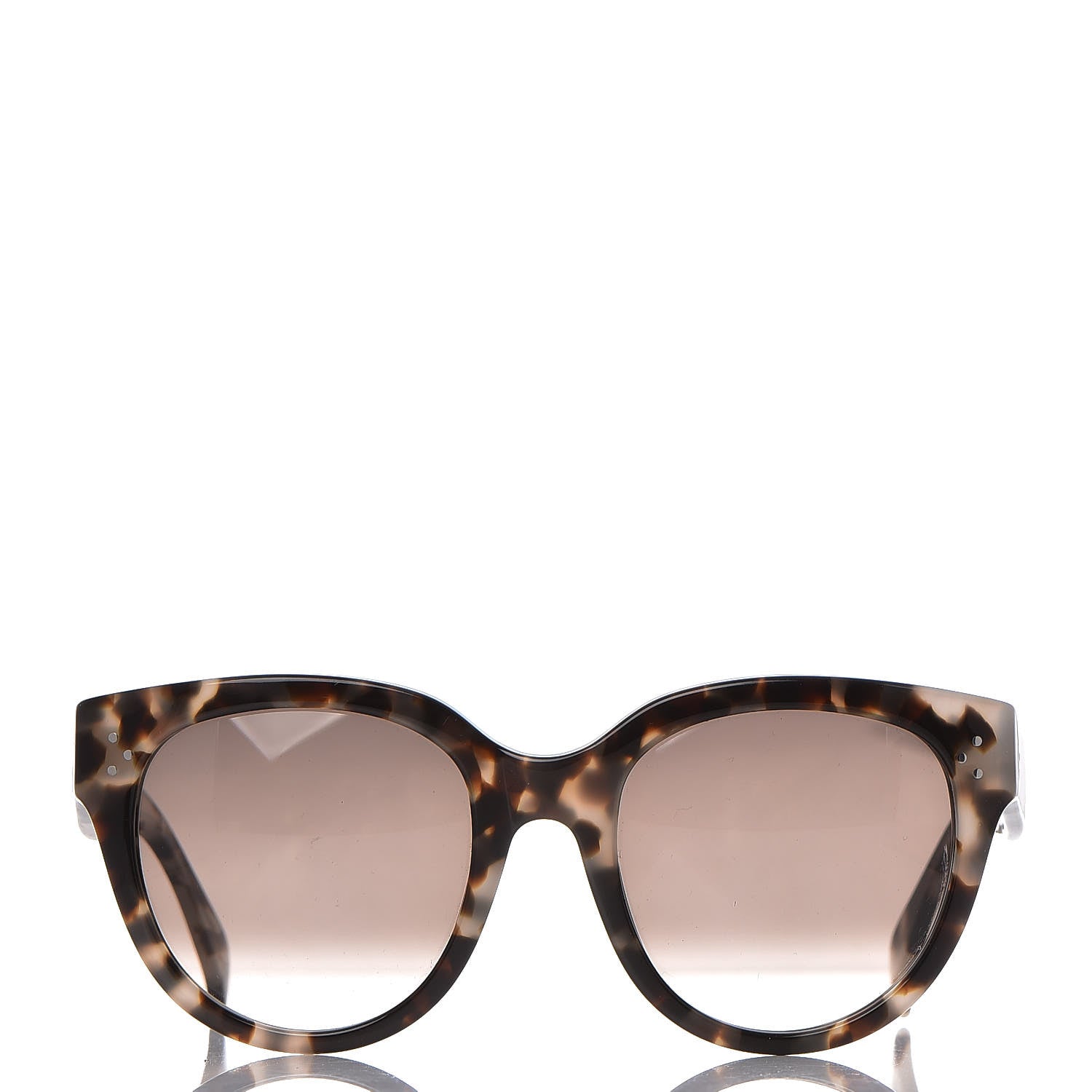 Celine Audrey Sunglasses CL 41755 Spotted Havana 2 of 7