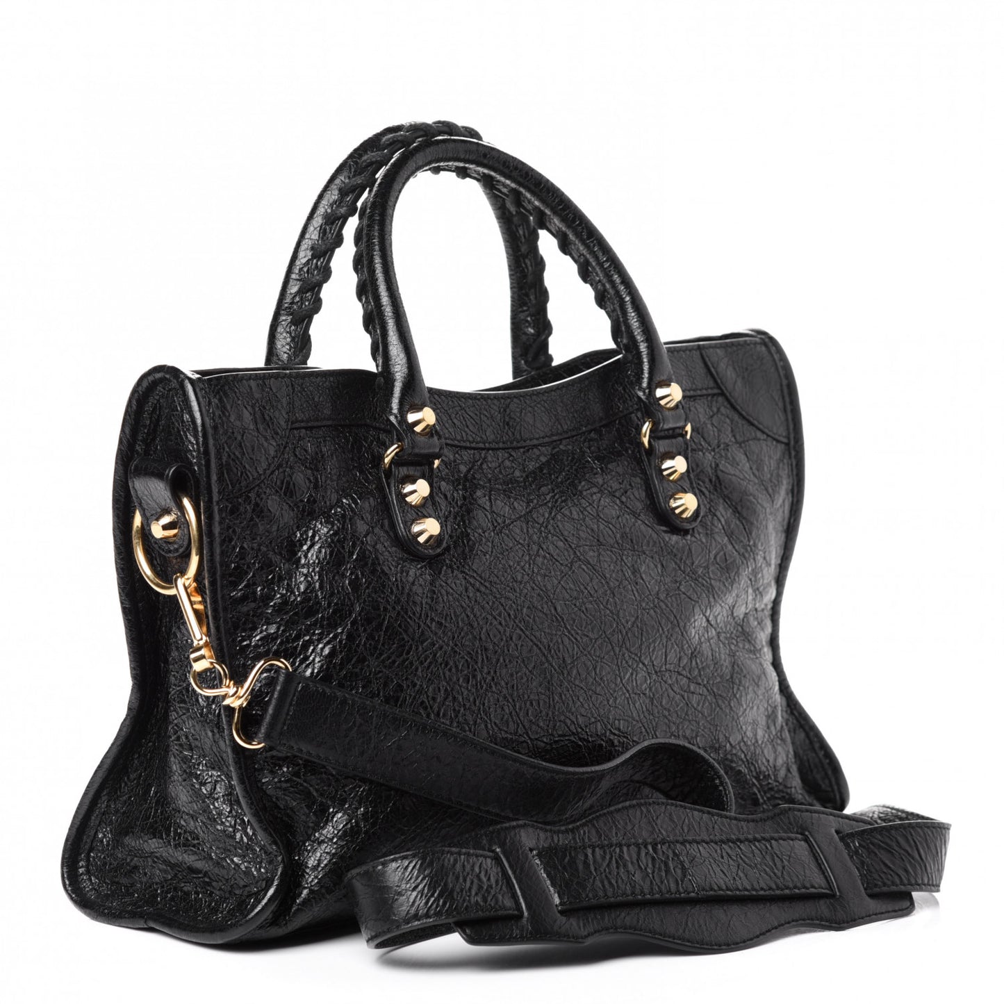 Agneau Classic Gold Hardware S City Black