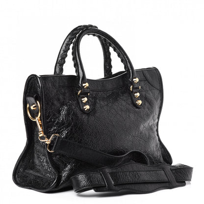 Balenciaga Agneau Classic Gold Hardware S City Black 2 of 4