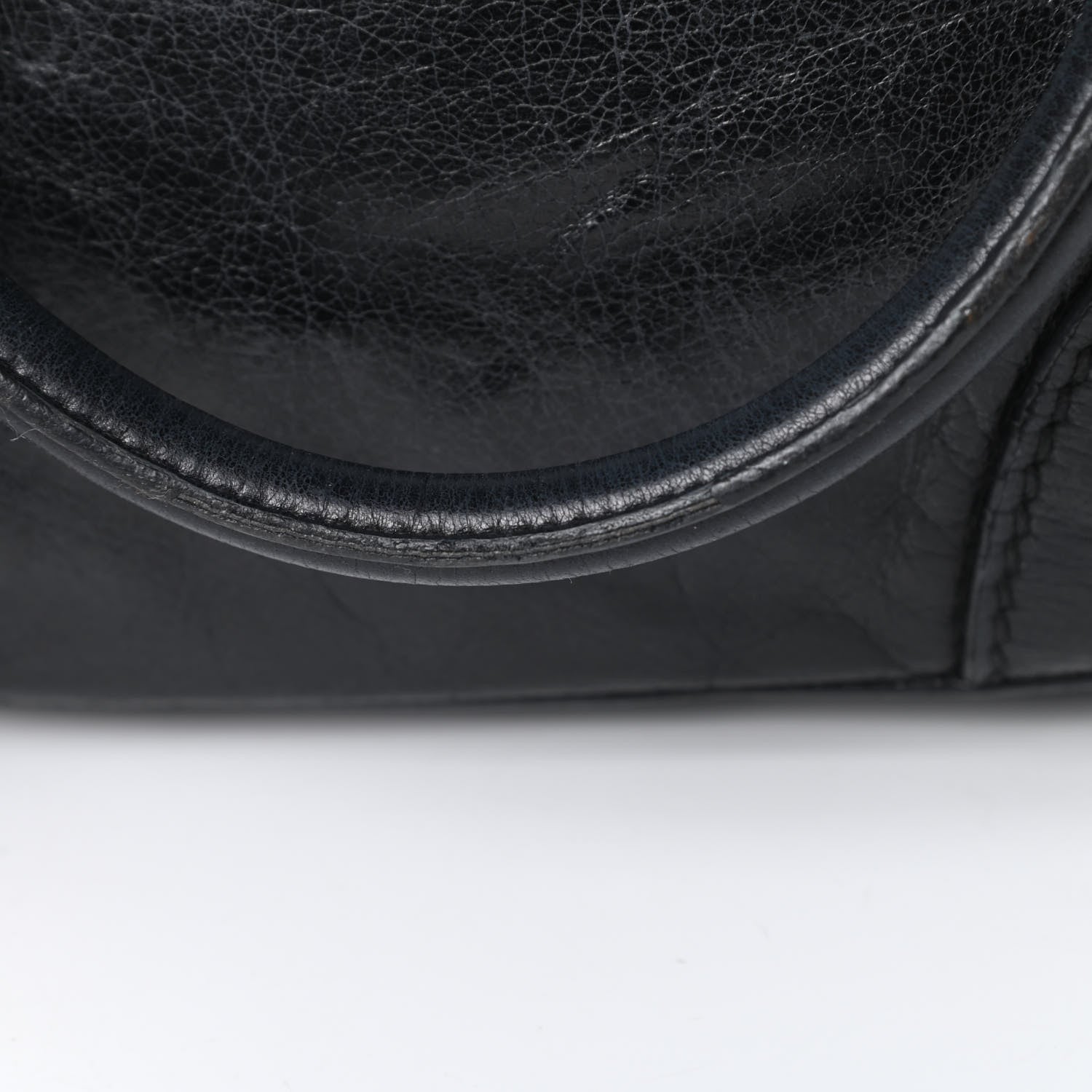 Prada Vitello Shine Shopping Satchel Black 14 of 20