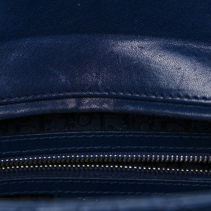 Christian Dior Lambskin Cannage Large Lady Dior Blue 14 of 19