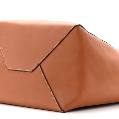 Celine Smooth Calfskin Medium Belt Cabas Phantom Brown 9 of 10