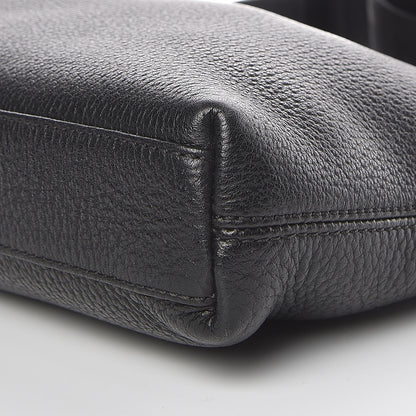 Versace Grained Calfskin Medusa Head Messenger Bag Black 9 of 9