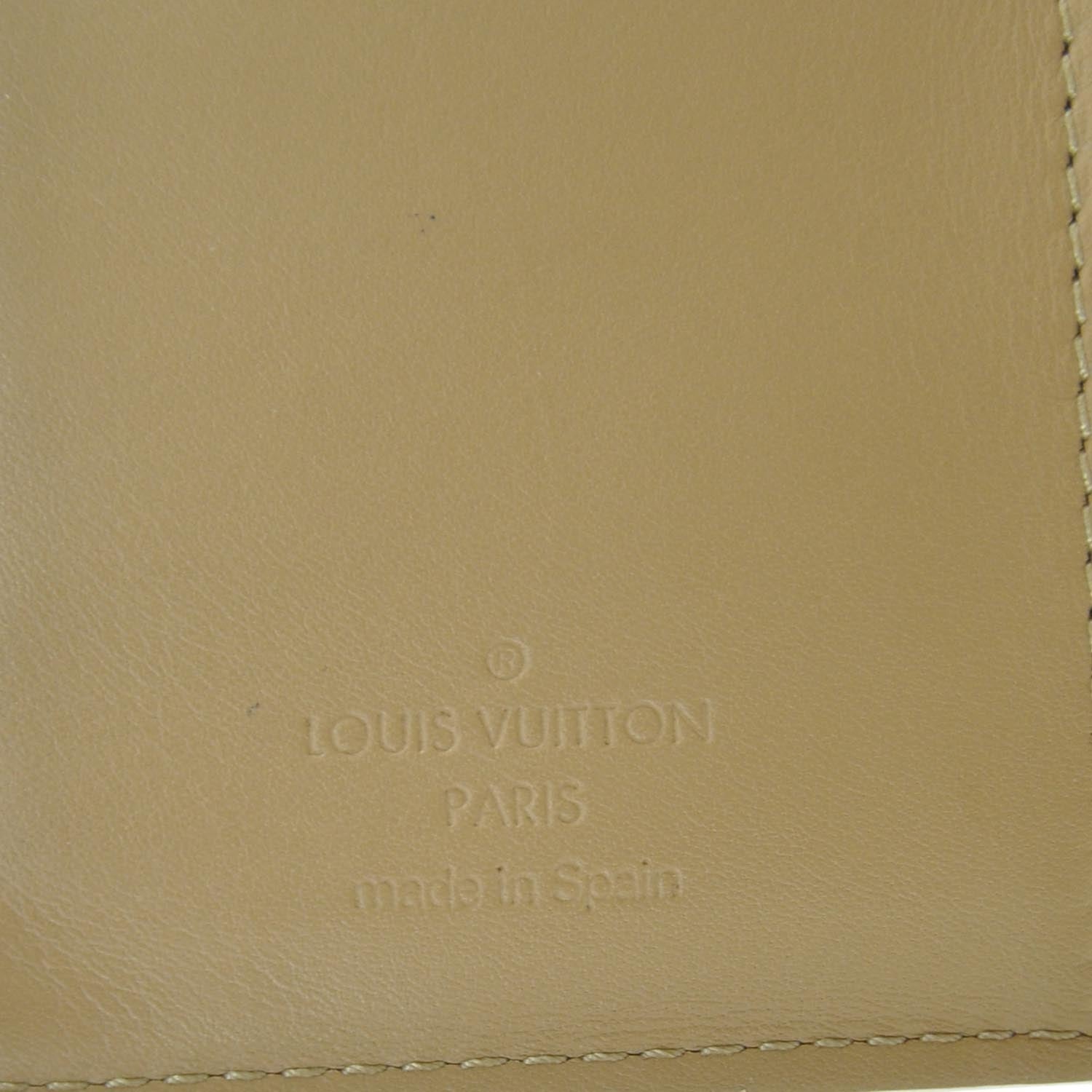 Louis Vuitton Vernis Small Ring Agenda Noisette 9 of 9