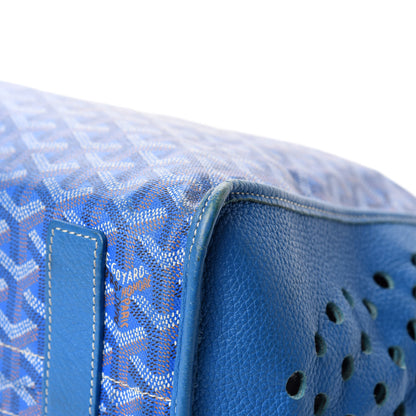 Goyard Goyardine Sac Hardy Pet Carrier PM Sky Blue 9 of 19
