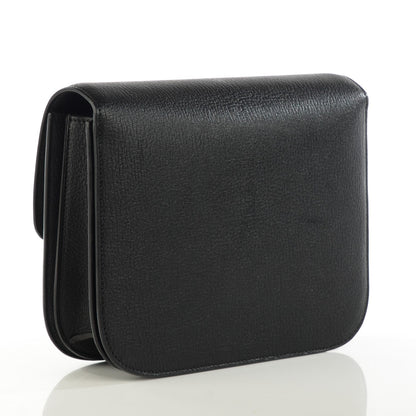 Celine Goatskin Medium Classic Box Flap Bag Black 3 of 8