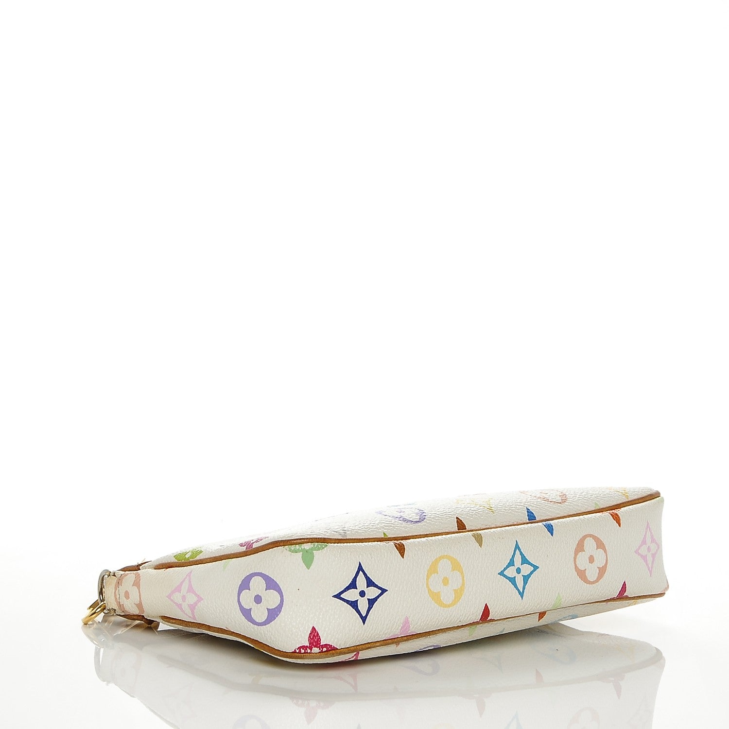 Louis Vuitton Monogram Multicolor Pochette Accessories White 4 of 8