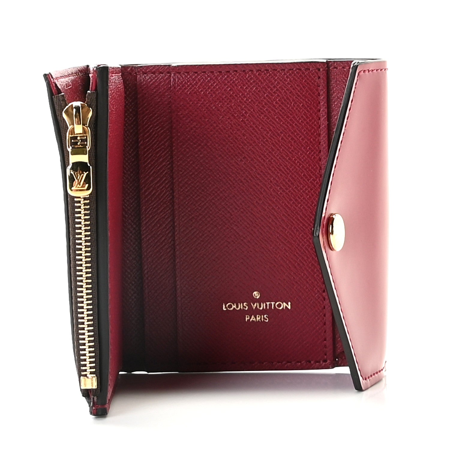 Louis Vuitton Monogram Zoe Wallet Fuchsia 5 of 9