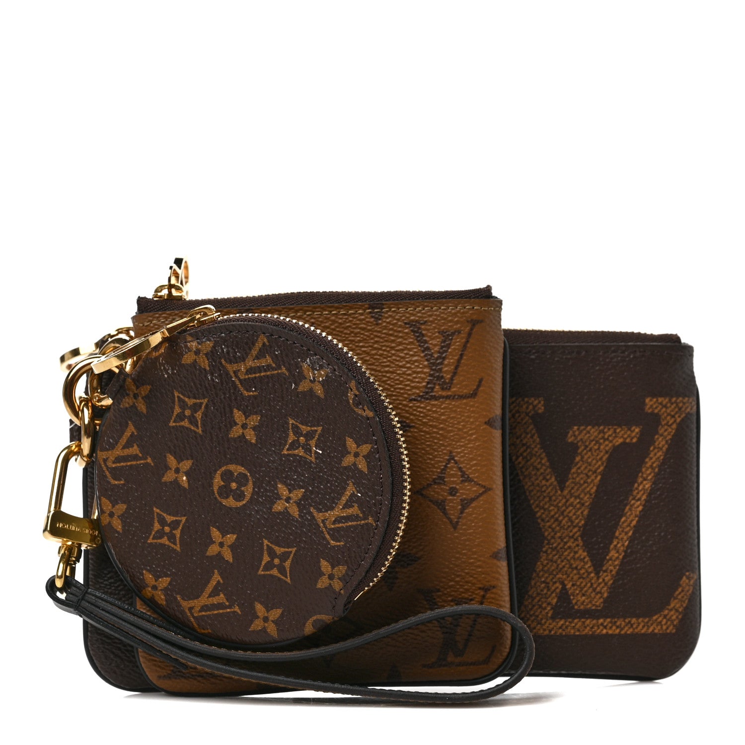 Louis Vuitton Reverse Monogram Giant Trio Pouch 1 of 9