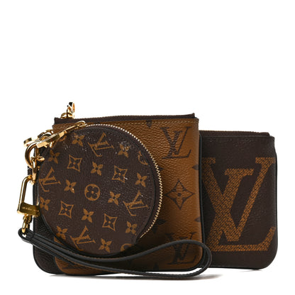 Louis Vuitton Reverse Monogram Giant Trio Pouch 1 of 9