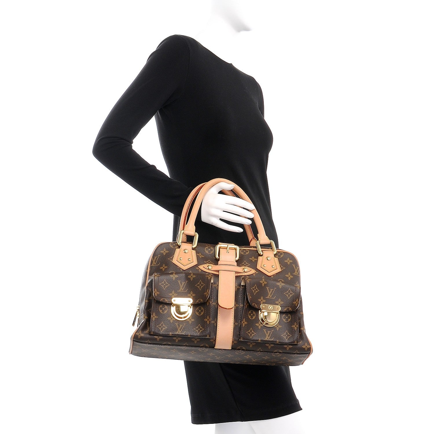 Louis Vuitton Monogram Manhattan GM 2 of 11