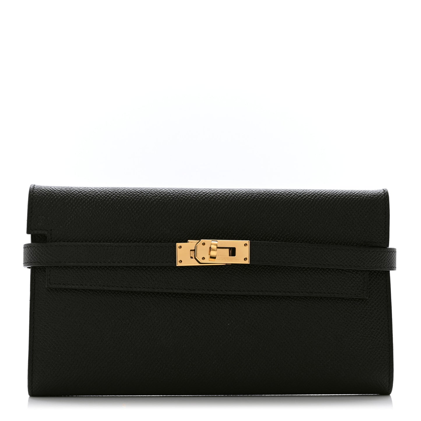Epsom Kelly Longue Wallet Black