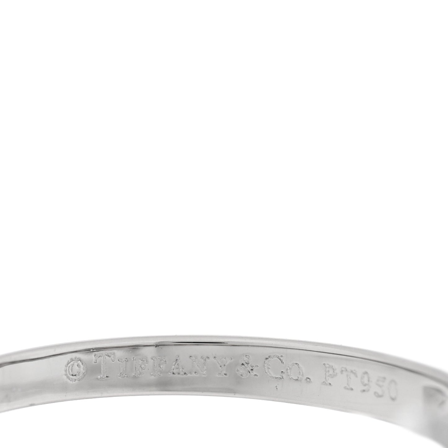 Platinum Diamond .72ct Ribbon Engagement Ring 52 6