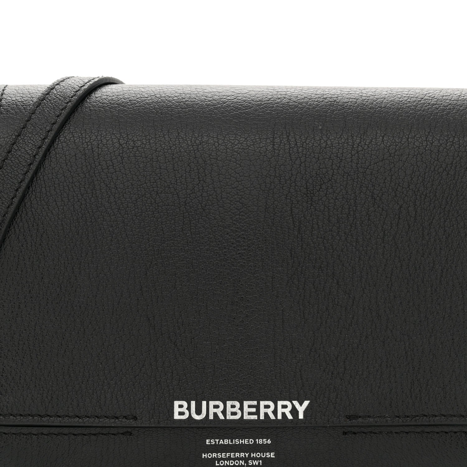 Burberry Goatskin Small Grace Bag Black 7 of 14
