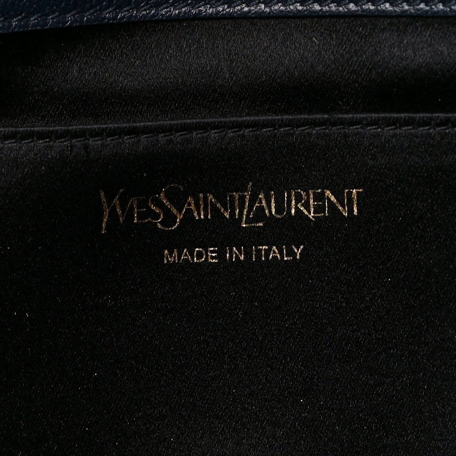 Saint Laurent Calfskin Monogram Large Belle De Jour Clutch Black 6 of 11