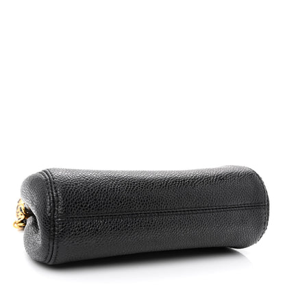 Chanel Caviar CC Shoulder Bag Black 3 of 10