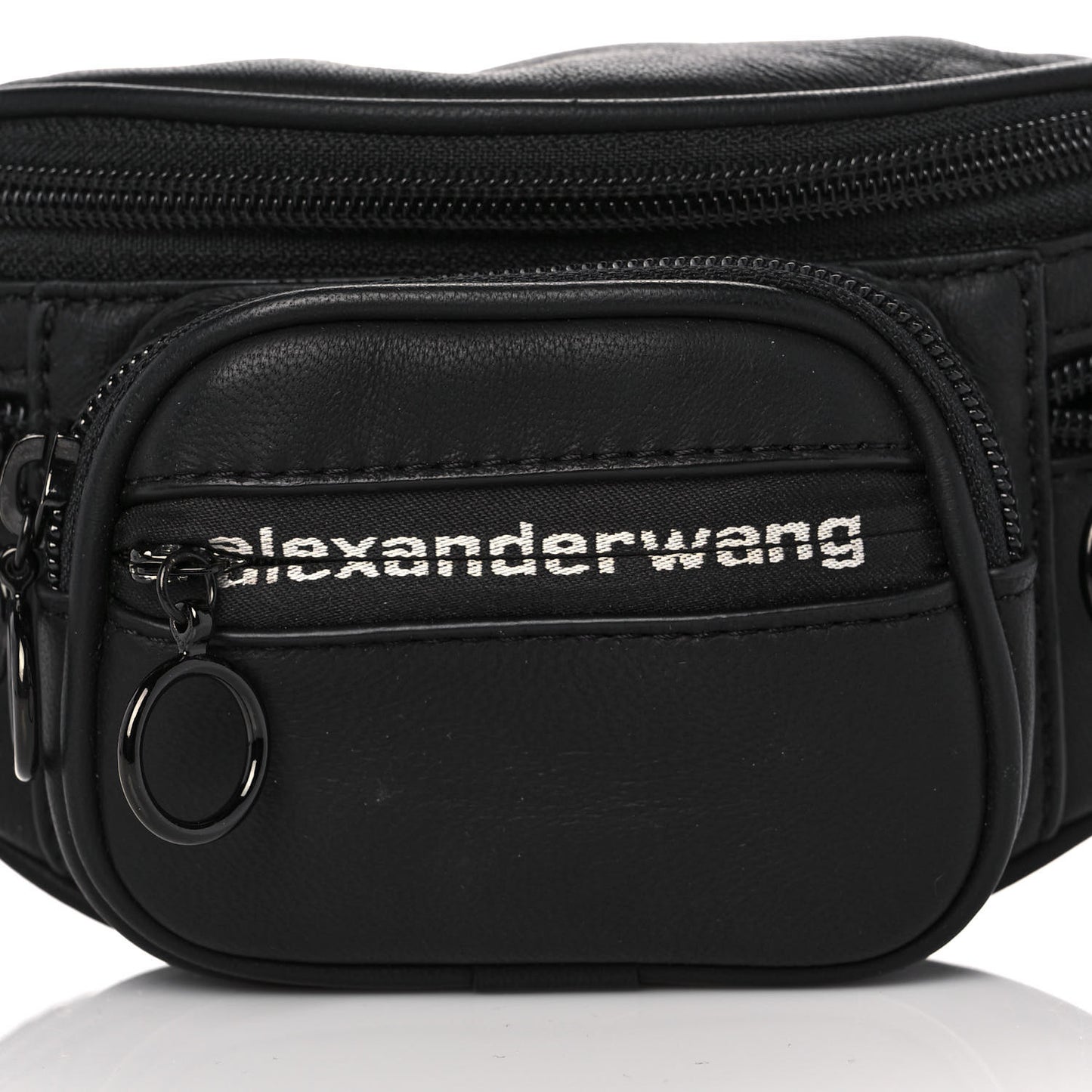 Lambskin Attica Mini Belt Bag Black