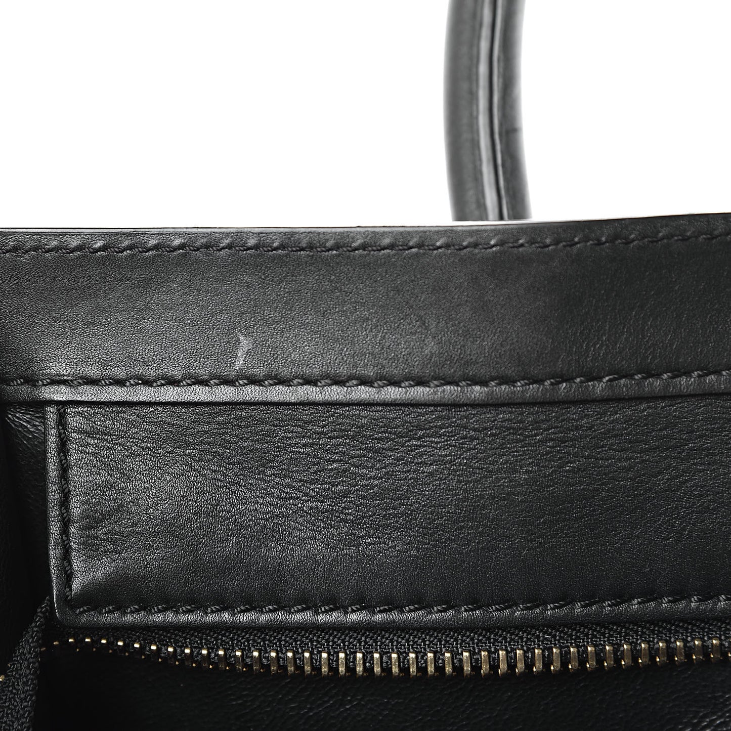 Smooth Calfskin Mini Luggage Black