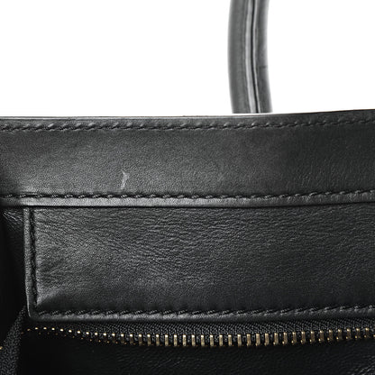 Celine Smooth Calfskin Mini Luggage Black 13 of 17